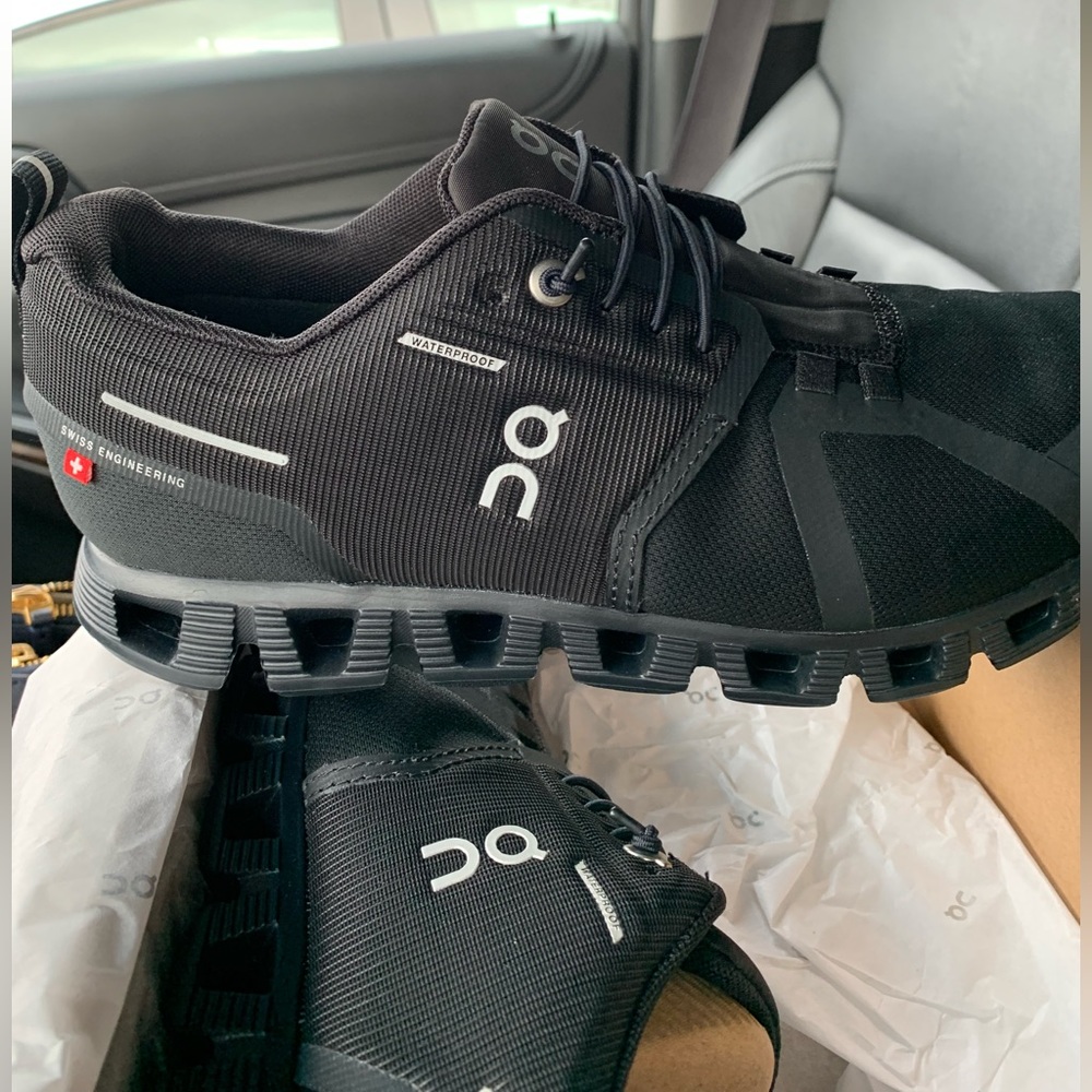 On cloud running shoes